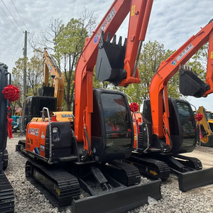 Used Hitachi ZX60 Excavator 6Ton Hydraulic Crawler Digger Original Japan Hitachi Good Condition Low Hours <b>Cheap</b> Price - Product Image 1