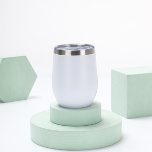 Vaso con forma de <span class=keywords><strong>huevo</strong></span> de acero inoxidable 304, vaso térmico <span class=keywords><strong>para</strong></span> vino con forma de U, taza con forma de <span class=keywords><strong>huevo</strong></span> con vientre redondo - Product Image 2
