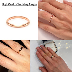 Anillo de Boda Abombado de Tungsteno Chapado en <span class=keywords><strong>Oro</strong></span> Amarillo de 2mm - 8mm, Anillo de <span class=keywords><strong>Oro</strong></span> Clásico de Ajuste Cómodo |   Anillo Grabado para Hombre y Mujer - Product Image 6
