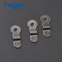 Clips pivotants en fer argenté pour cadres photo, supports professionnels pour l'attache des dos de cadres photo en bois, fournitures de quincaillerie