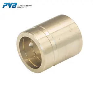 Brass Brass Cylindrical Guide Bush SAE430 Customized OEM Bushing Cast Bronze Bearing For Industries