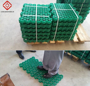 Grilles <span class=keywords><strong>de</strong></span> gazon écologiques pour aménagement paysager, <span class=keywords><strong>stabilisateur</strong></span> en plastique alvéolé pour parking - Product Image 5