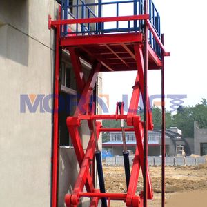 मोर्न ने अनुमोदित डीजल स्थिर कैंची लिफ्ट टेबल गोदाम को 1000 किलोग्राम क्षमता 16 मीटर अधिकतम ऊंचाई - Product Image 6