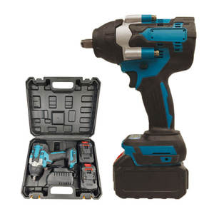 Llave <span class=keywords><strong>de</strong></span> <span class=keywords><strong>Impacto</strong></span> Inalámbrica sin Escobillas <span class=keywords><strong>de</strong></span> 21V y 800Nm <span class=keywords><strong>de</strong></span> Alto Torque, <span class=keywords><strong>Pistola</strong></span> <span class=keywords><strong>de</strong></span> <span class=keywords><strong>Impacto</strong></span> Eléctrica <span class=keywords><strong>de</strong></span> <span class=keywords><strong>3</strong></span> Velocidades Ajustables <span class=keywords><strong>de</strong></span> 1/2 Pulgada con 1 Baterí<span class=keywords><strong>a</strong></span> y Estuche - Product Image 4