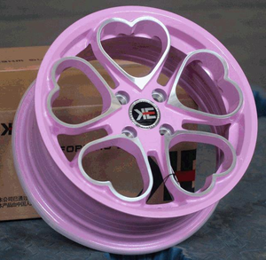 Cerchi XL 2025 Personalizzati Forgiati 18-24 Pollici Rosa Nero Stile Cuore Cerchi in Lega per Auto Passeggeri Cerchio a Forma di Cuore per Auto da Donna - Product Image 4