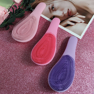 Cepillo de Pelo Eléctrico Compacto y Moderno <span class=keywords><strong>para</strong></span> Adolescentes, Desenredante Suave <span class=keywords><strong>para</strong></span> <span class=keywords><strong>Cabello</strong></span> <span class=keywords><strong>Rizado</strong></span>, Grueso, Liso y Natural - Product Image 1