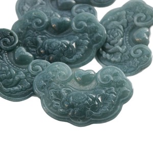จี้หยกแกะสลักรูปหยกหยวนอี้ รูปทรงหลากหลาย สำหรับทำเครื่องประดับ - Product Image 5