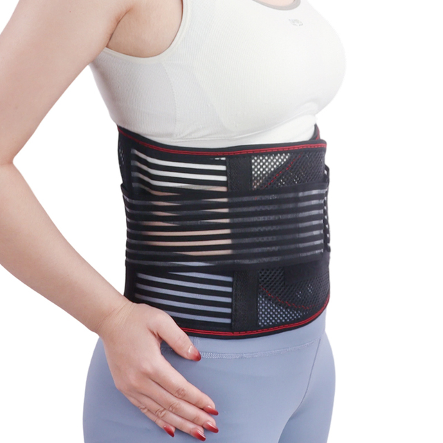 Lumbar Support Brace 3D Tailored Design Steel Strips 1 Year Warranty Onsite Installation Improve Posture for Low Back Pain