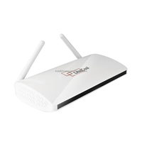 Kotak TV pintar leadcool Android 9.0 2GB 16GB Amlogic S905W kotak Android WIFI nirkabel 2.4GHZ LAN 100M 4k 1080p H.265 Set top box