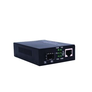 Nhà cung cấp Trung Quốc Gigabit <span class=keywords><strong>Ethernet</strong></span> SFP nhanh <span class=keywords><strong>Ethernet</strong></span> chuyển đổi phương tiện truyền thông chuyển đổi sợi quang thu phát 10/100/1000M - Product Image 1