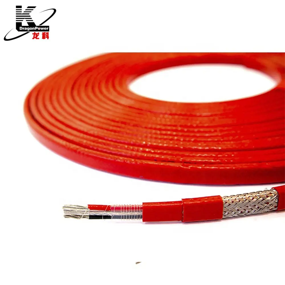 Electric constant temperature self regulating heat tracing cable for pipe anti freezing