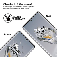 Protection d'écran en verre trempé pour OnePlus 12, couverture intégrale pour téléphone mobile OnePlus