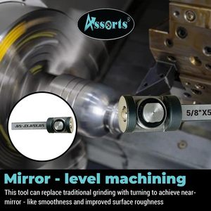 Assorts Burnishing <b>Tool</b> Holder 5/8 X 5/8 X 3-5/8 Hardened Steel For <b>Lathe</b> Machine Turning <b>Tool</b> - Product Image 4