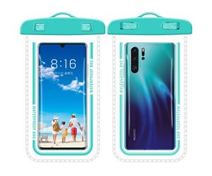 PVC Universal Waterproof Case <strong>Mobile</strong> Phone <strong>Bags</strong> Drift Diving Swimming <strong>Bag</strong> Underwater Dry <strong>Bag</strong> Case for Phones Below 7.<strong>2</strong> Inches - Product Image 1