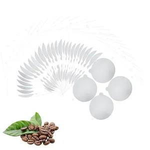 100pcs Aluminum Foil Cup Sealer Lids Kit Compatible With All Keurig Coffee Brewers 1.0 2.0.