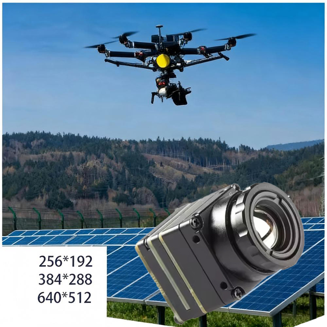 XFlight Hobby Thermal Imaging Camera Drone 256x192/384x288/640x512 CVBS/Type-c 4mm/9mm Lens Mini FPV Thermal Camera Module