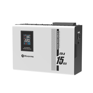 Stabilisateur de tension automatique 15KVA à thyristors SCR, réponse rapide, large plage d'entrée, monophasé, usage industriel - Product Image 1