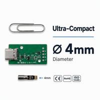 Módulo de Cámara Endoscópica USB VGA de 4 mm y 0.3 MP con Tipo-C para Tubo de Doble Lumen, Grado Médico, OEM/ODM Personalizado
