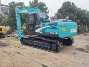 Utilisé Japon d'origine Kobelco sk210LC-8 pelle sk75SR sk250-8 sk260-8 21ton hydraulique pelle sur chenilles à vendre - Product Image 2