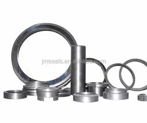 OEM Thiêu Kết Silicon Carbide Shaft Seal Ring Với Laser Khắc Rãnh