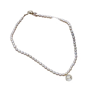 Collar de Perlas de Agua Dulce Radiantes/Dulces Estilo Reina, Cadena para Clavícula, Versátil, Elegante y Ajustable - Product Image 5