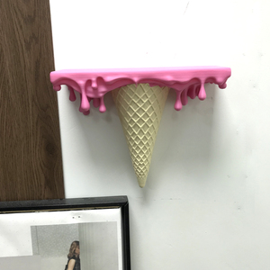Organizer Meja Ruang Tamu Bergaya Instagram Bentuk Es Krim dari Plastik Cetak 3D Kreatif dan Trendi - Product Image 6