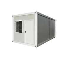 XH Kit de maison à structure en acier préfabriquée à économie d'énergie maison mobile pliante avec panneau sandwich
