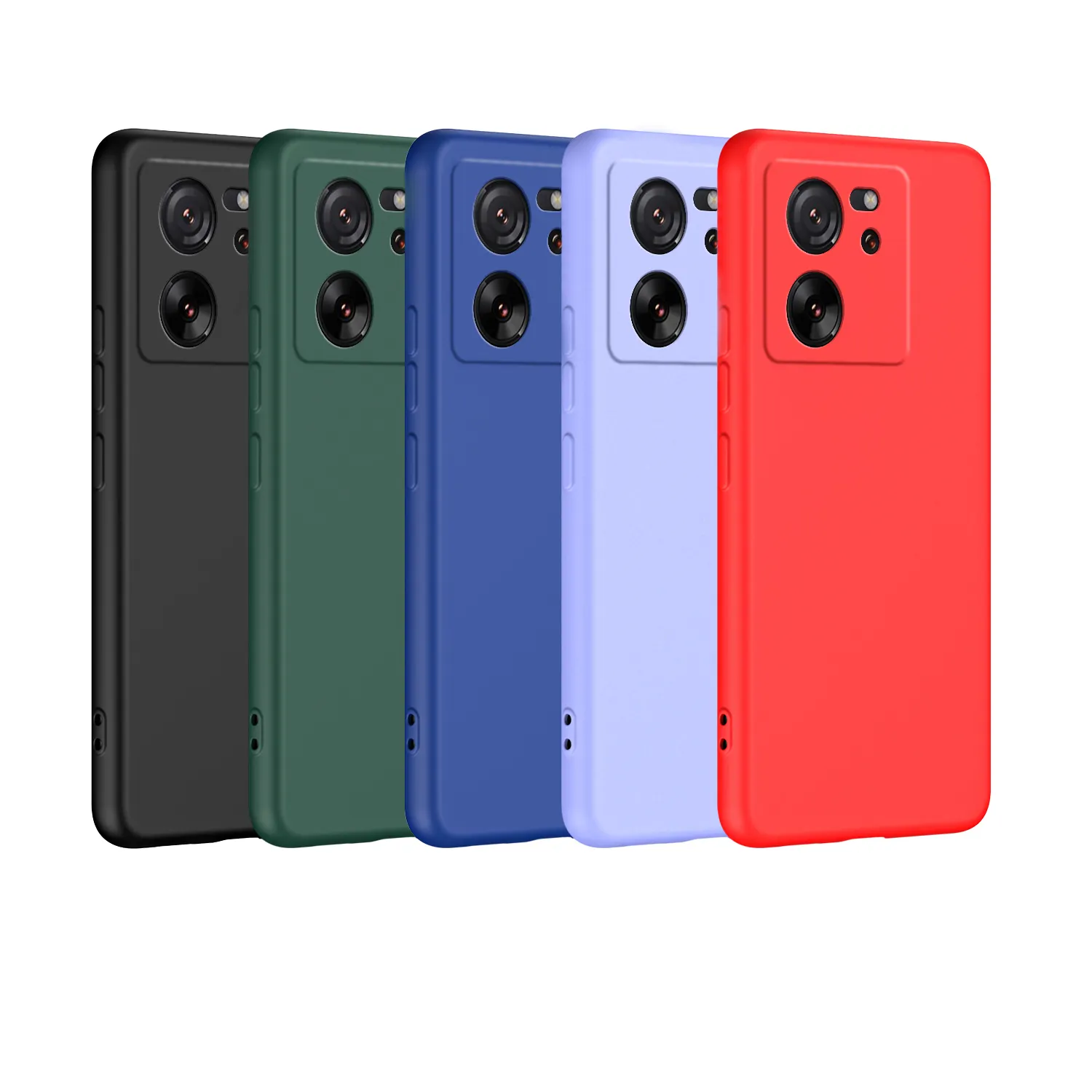 Redmi A3 참고 13 Pro + K70e 13C 오리지널 소프트 TPU 실리콘 피부 친화적 인 케이스 포코 X6 M6 Pro 용 핫 세일 실리콘 전화 케이스