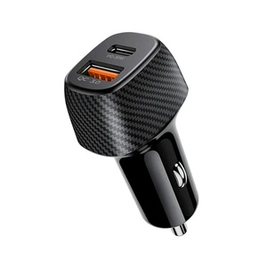 Bộ chuyển đổi xe 2 trong 1 48W mới PD Loại C 30W + 18W sạc xe hơi loại C + USB sạc nhanh điện thoại di động sạc xe hơi chức năng QC3.0 - Product Image 2