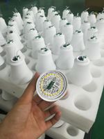 Ampoule intelligente Tuya Wifi RGBCW 9W E27 pour la décoration de fête et de chambre