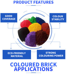 Oxyde de fer rouge 138 FE2O3, pigment inorganique en poudre, oxyde ferrique pour revêtement de cuir, pigments, encre céramique, produits au <span class=keywords><strong>cobalt</strong></span> - Product Image 4