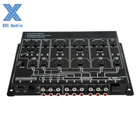 Premium XDL AUDIO XDL-CV-1 Amplificateur de voiture croisé analogique stéréo à 6 voies 10Hz-100kHz Réponse en fréquence Électronique 2 ans