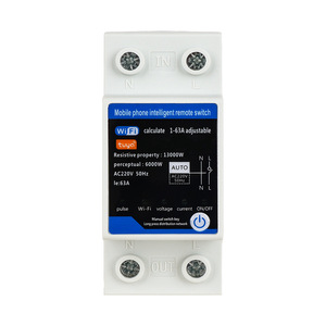 Liu Yi Smart Reclosing Circuit Breaker 63A Wi Fi Remote Control AC220V 50Hz Tuya App Compatible - Product Image 1