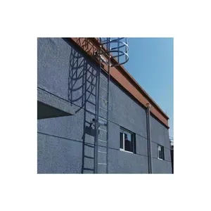 Industrial Building Safety Roof Cage Step Ladder Fixing Support Fixed Access Ladders