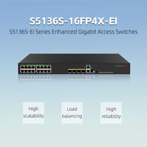 Commutateur réseau géré L2+ 16 ports Gigabit G S5136S-16FP4X-EI S5136S-16T4X-EI-Q avec 4 ports SFP+ 10G Uplink, compatible PoE et non-PoE - Product Image 2