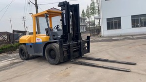 Vigoshop Japan Manufactured <b>Used</b> TCM FD100 Diesel Forklift with 1220x125x50 Fork Specifications Durable and Long Service Life - Product Image 2