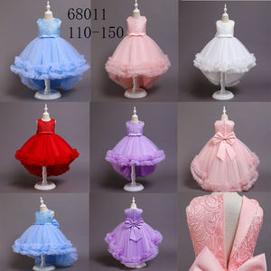 Falda blanca para niñas pequeñas, vestidos de encaje de princesa, esmoquin, vestidos de Navidad - Product Image 6