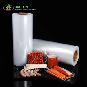 Factory Wholesale Plastic PA PE EVOH Nylon PE Film For Meat Plastic High Barrier Packing Film Supplier