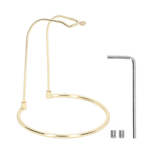 สปินนิ่งรีลสปินนิ่งสแตนเลสแบบสั้นโครงตัวยูฐานกลมน้ำหนักเบาถอดออกได้ขาตั้งเกียร์ตกปลาสีเงิน - Product Image 6