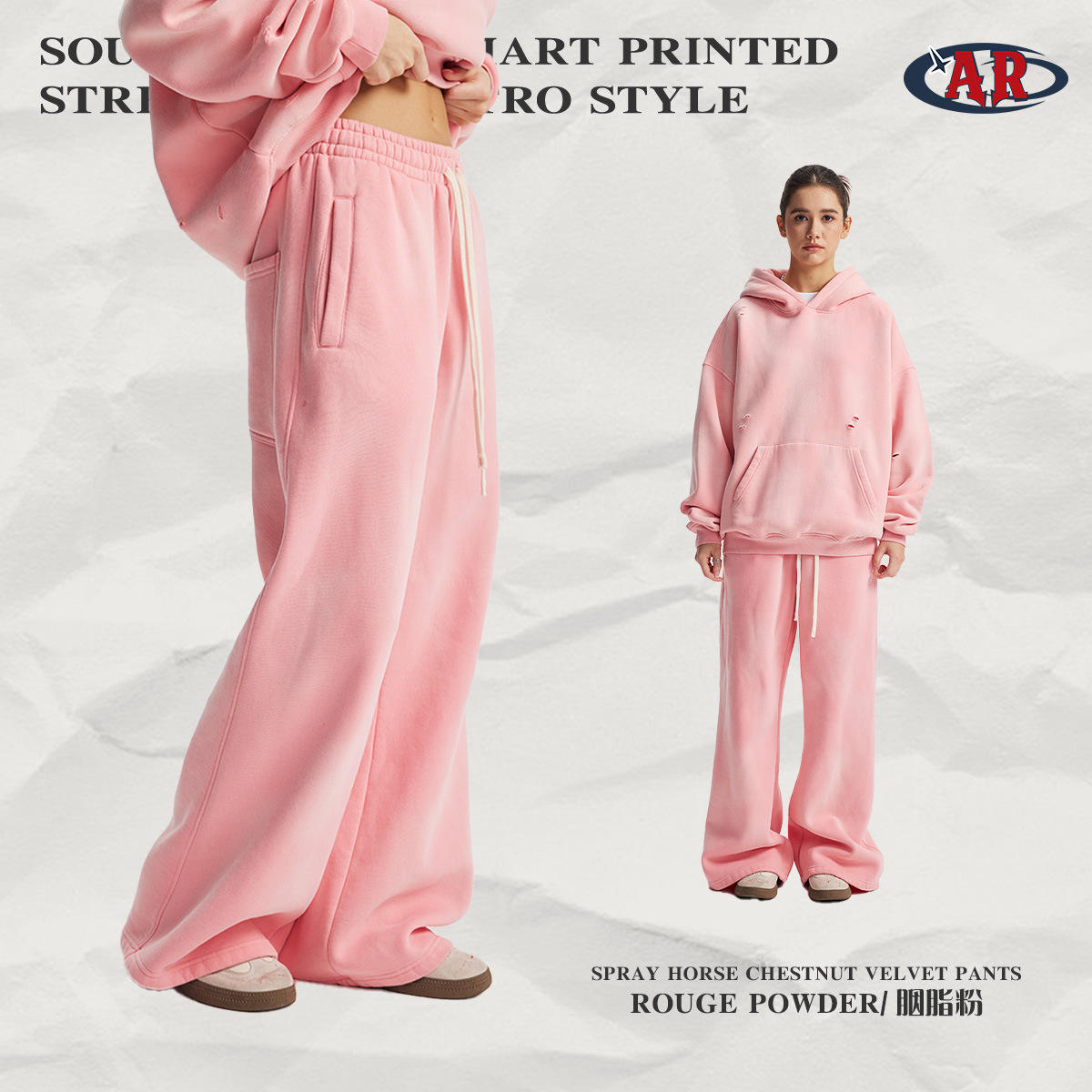 7792 Trousers-Rouge Pink