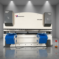 Prensa Plegadora Hidráulica Automática de 70 Toneladas y 2500 mm, Máquina de Plegado de Rendimiento Estable