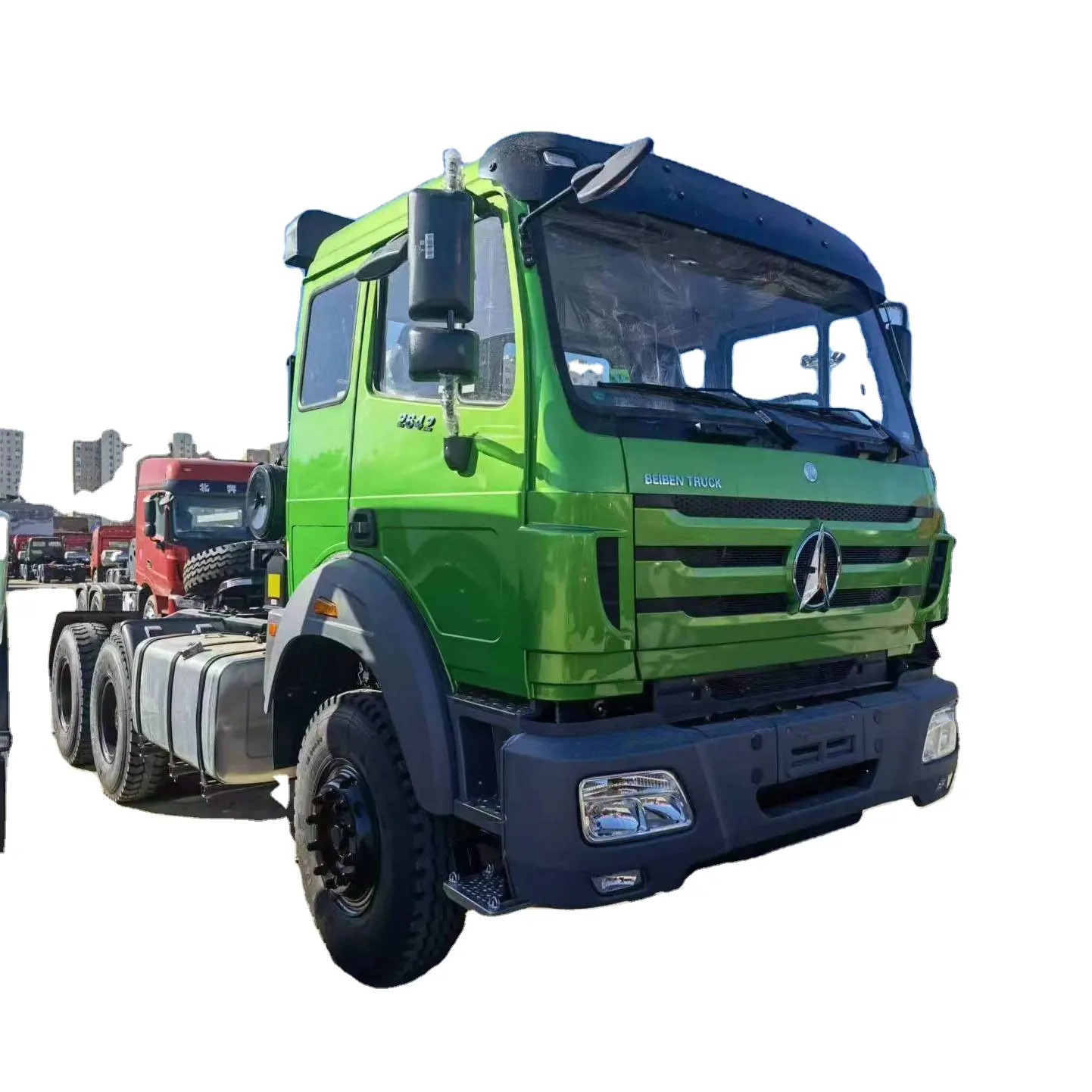 चीन में बिक्री के लिए 4X2 शैकमैन सेमी मिनी कम कीमत वाले ट्रेड ट्रैक्टर ट्रक