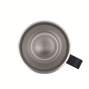 Meilleures ventes - Tasse isotherme à double paroi en acier inoxydable, isolée sous vide, pour café, bière, camping, avec poignée et couvercle, 20 oz - Product Image 3