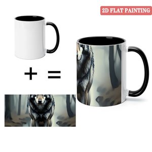 Taza de Café de Cerámica Personalizada de 11 oz <span class=keywords><strong>con</strong></span> Historia de Marca - Product Image 1