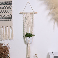 Porte-plantes suspendu pour pots de fleurs