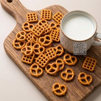 Breloques Réalistes pour Bijoux DIY, Décorations Esthétiques Kawaii pour Scrapbooking, Cabochons Miniatures en Forme de Pretzels pour Artisanat