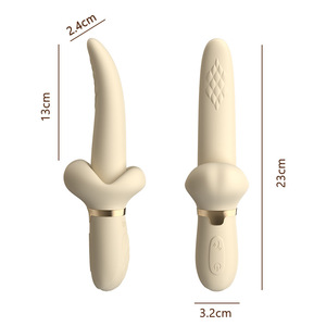 Fabrika toptan 7 frekans çift motorlu su geçirmez stimülasyon narin dil dokunmatik vibratör kadınlar için - Product Image 6