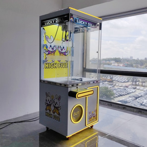 Nhà Sản Xuất Trẻ Em Giá Rẻ Đồ Chơi May Mắn Mini Claw Máy Búp Bê Nhỏ Arcade Trò Chơi Máy Đồng Xu Hoạt Động Claw Máy - Product Image 3