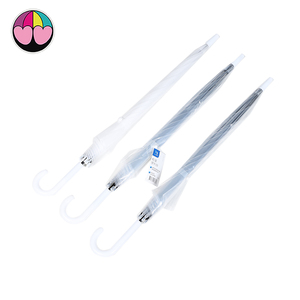 <span class=keywords><strong>Grand</strong></span> <span class=keywords><strong>parapluie</strong></span> de plage droit et <span class=keywords><strong>Transparent</strong></span>, <span class=keywords><strong>grand</strong></span> format, en plastique POE, semi-automatique, 90cm, vente en gros, bon marché - Product Image 3