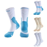 Chaussettes de basketball respirantes à séchage rapide pour hommes et femmes, idéales pour l'entraînement sportif, vente en gros, OEM ODM
